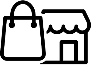 Retail Stores & Shopping Centers Icon